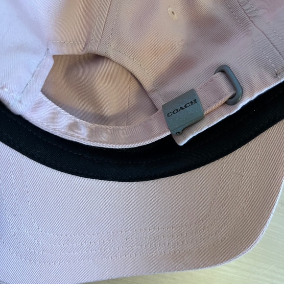 Coach pink ball cap - Picture 6 of 7